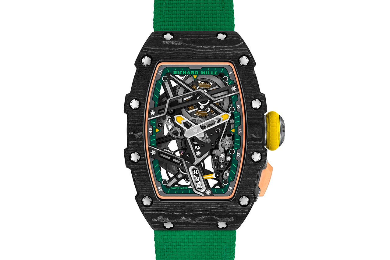 richard mille rm 07-04 performance watch sports athlete sporting stories aurora strauss nafi thiam yulia margot nelly korda