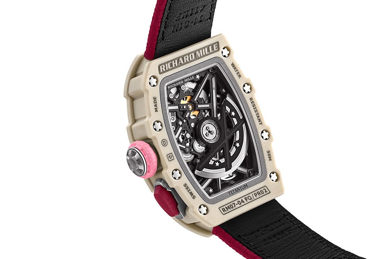 richard mille rm 07-04 performance watch sports athlete sporting stories aurora strauss nafi thiam yulia margot nelly korda