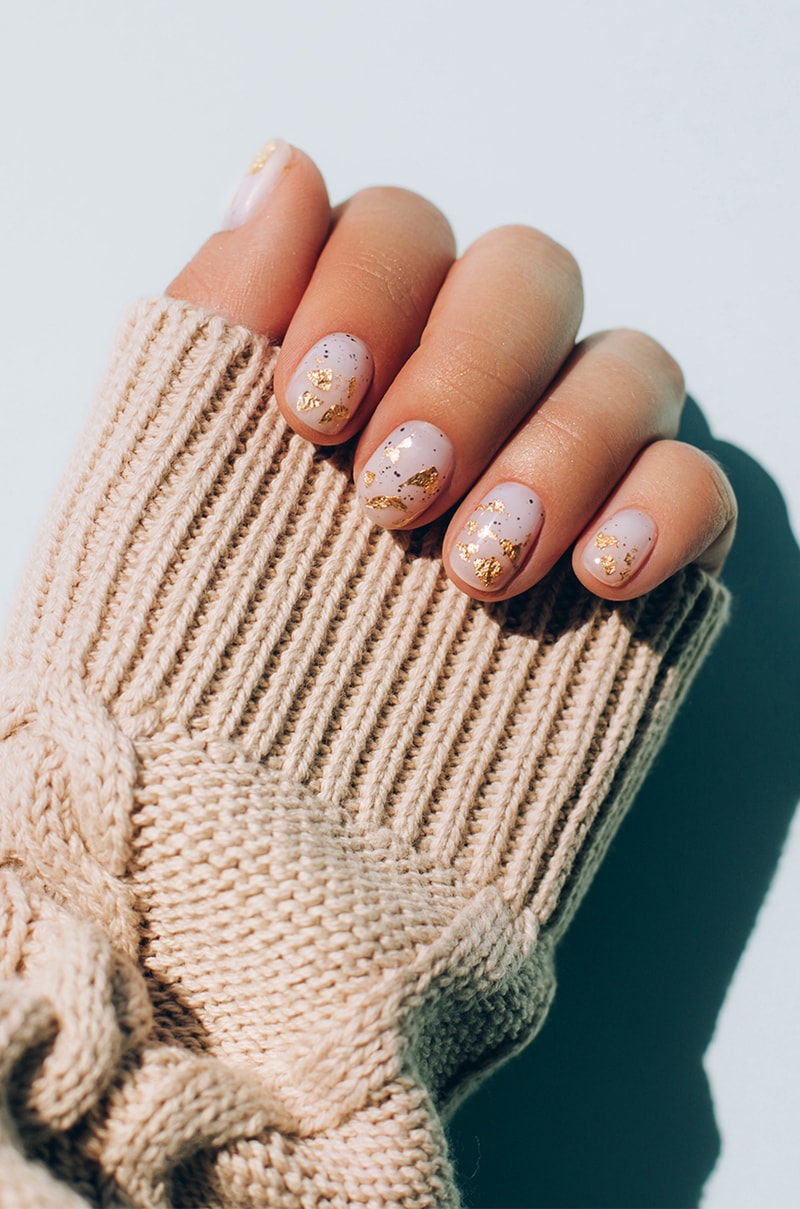 Gel Curing TikTok press-on manicure hack