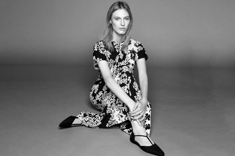 toteme steven meisel spring summer 2023 collection look book Jeanne Cadieu Julia Nobis