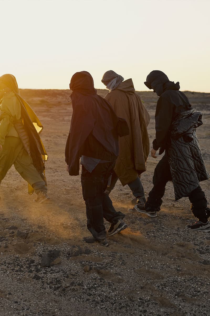 Wood Wood Salomon XT-SLATE Collaboration Release Date Campaign Images