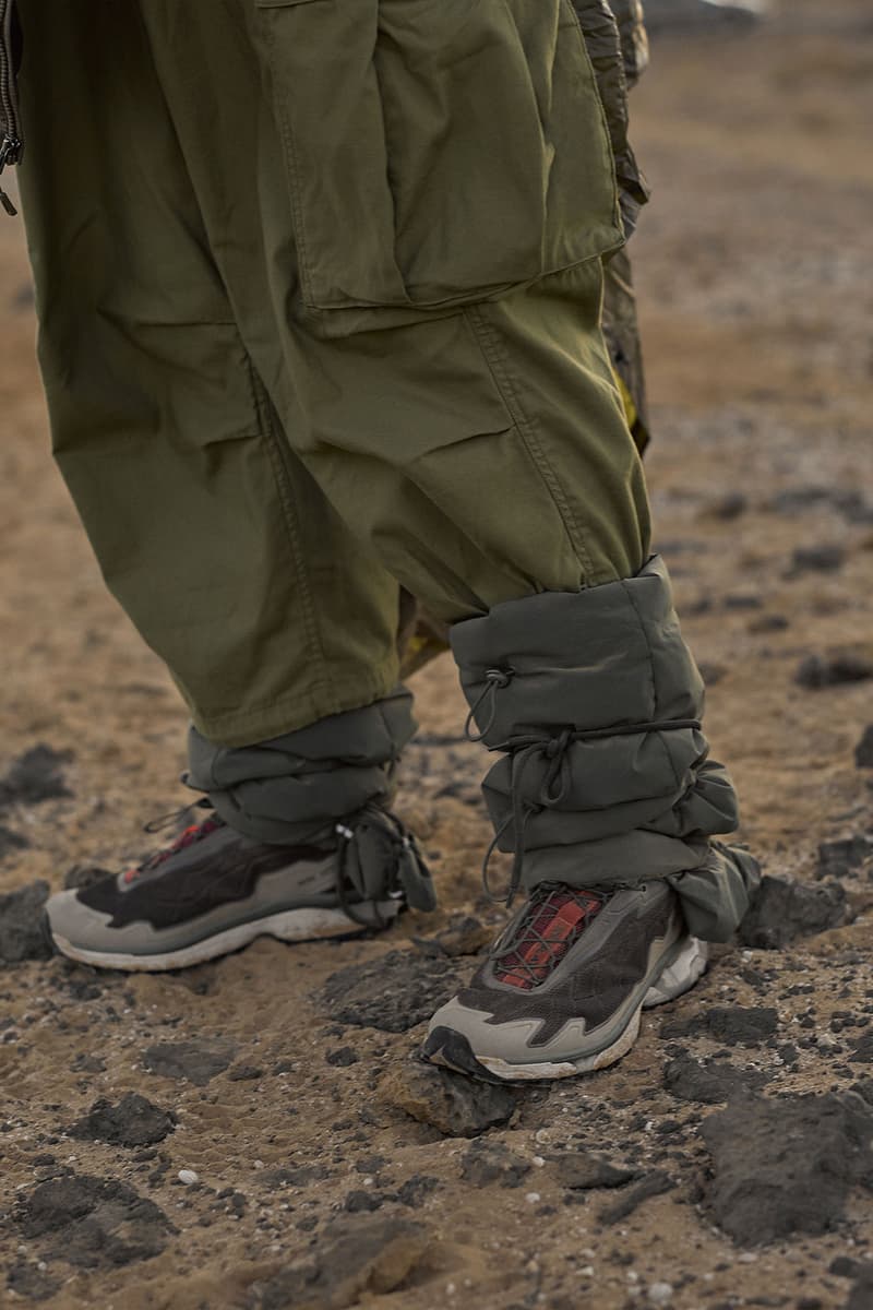 Wood Wood Salomon XT-SLATE Collaboration Release Date Campaign Images