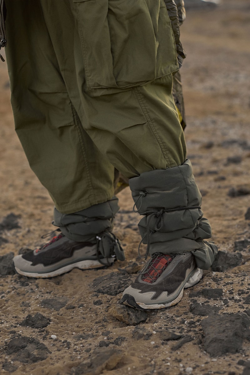 Wood Wood Salomon XT-SLATE Collaboration Release Date Campaign Images