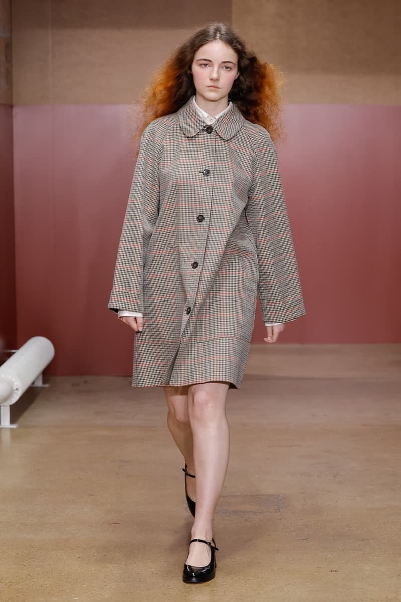 apc runway show france denim students university college