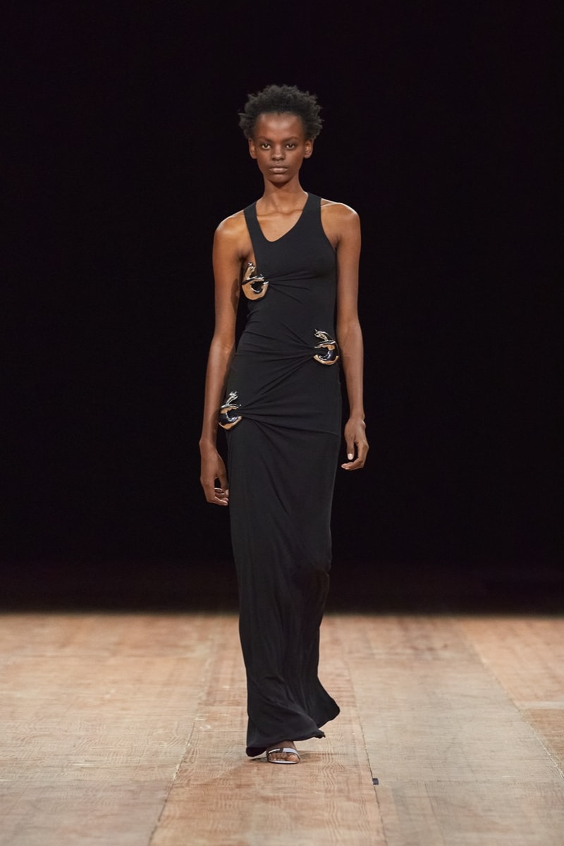 coperni paris fashion week runway robots dresses