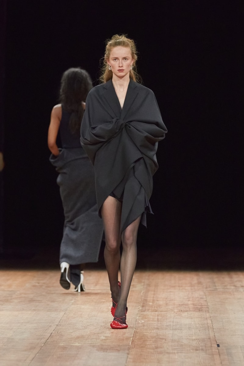 coperni paris fashion week runway robots dresses