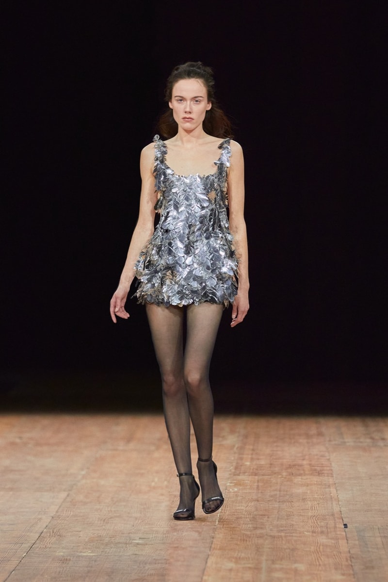 coperni paris fashion week runway robots dresses
