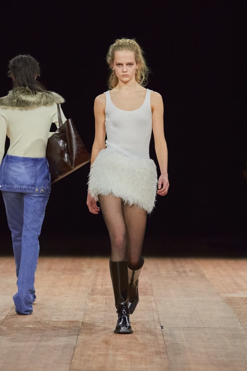 coperni paris fashion week runway robots dresses