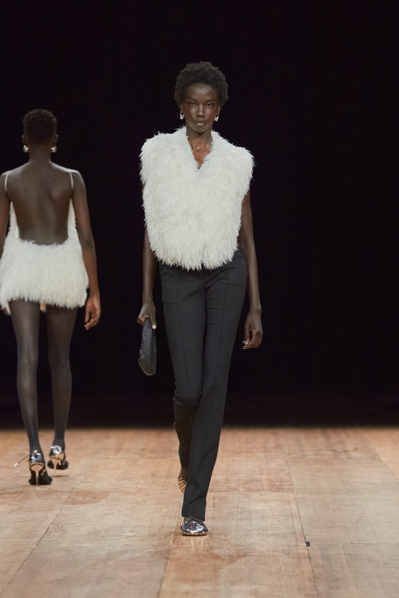 coperni paris fashion week runway robots dresses