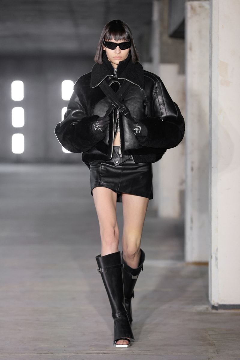 heliot emil paris fashion week runway show burning man avril lavigne fire