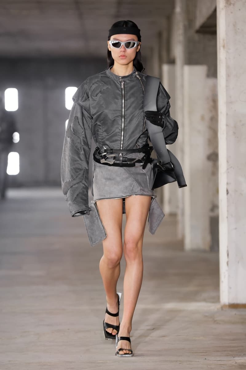 heliot emil paris fashion week runway show burning man avril lavigne fire