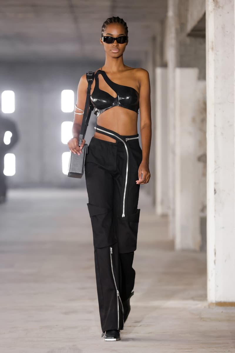 heliot emil paris fashion week runway show burning man avril lavigne fire