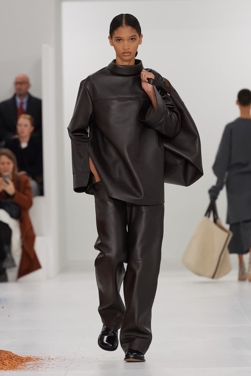 loewe fall winter runway show paris fashion week shoes 