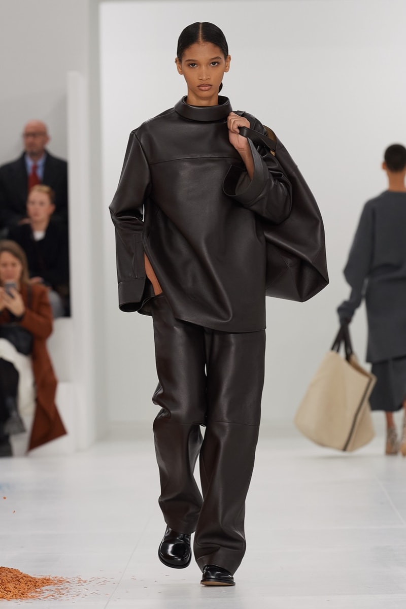 loewe fall winter runway show paris fashion week shoes 