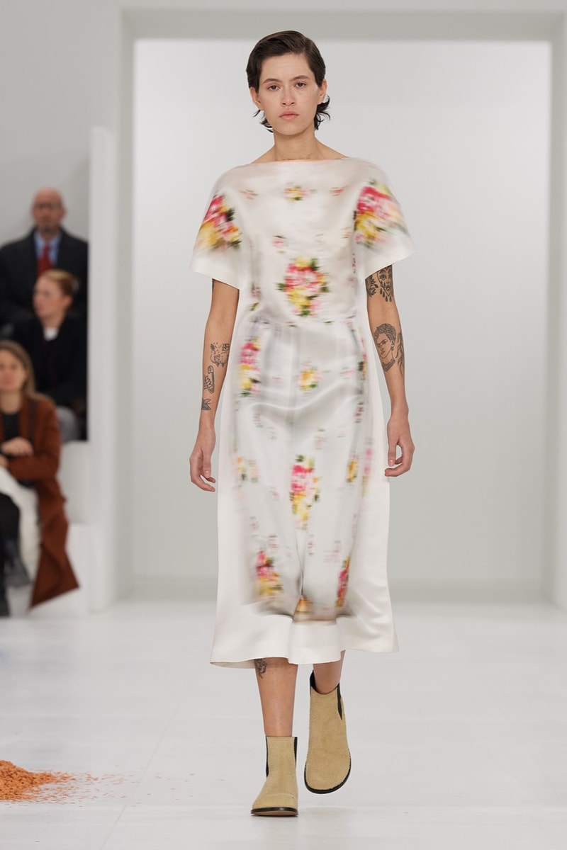 loewe fall winter runway show paris fashion week shoes 
