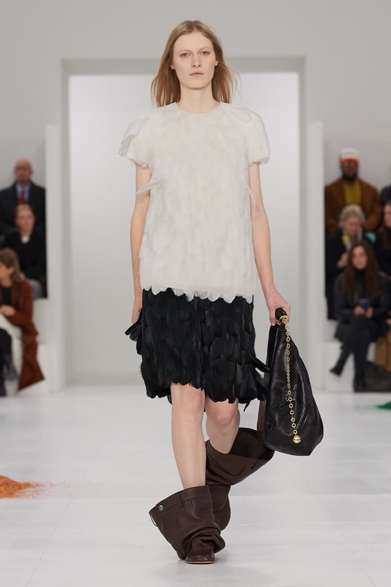loewe fall winter runway show paris fashion week shoes 