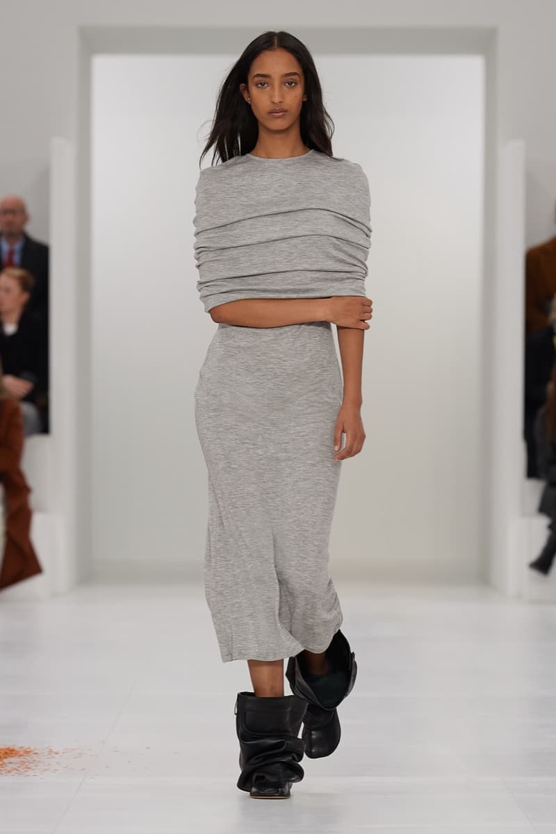 loewe fall winter runway show paris fashion week shoes 