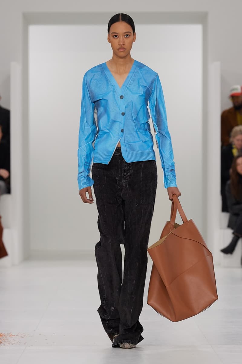 loewe fall winter runway show paris fashion week shoes 