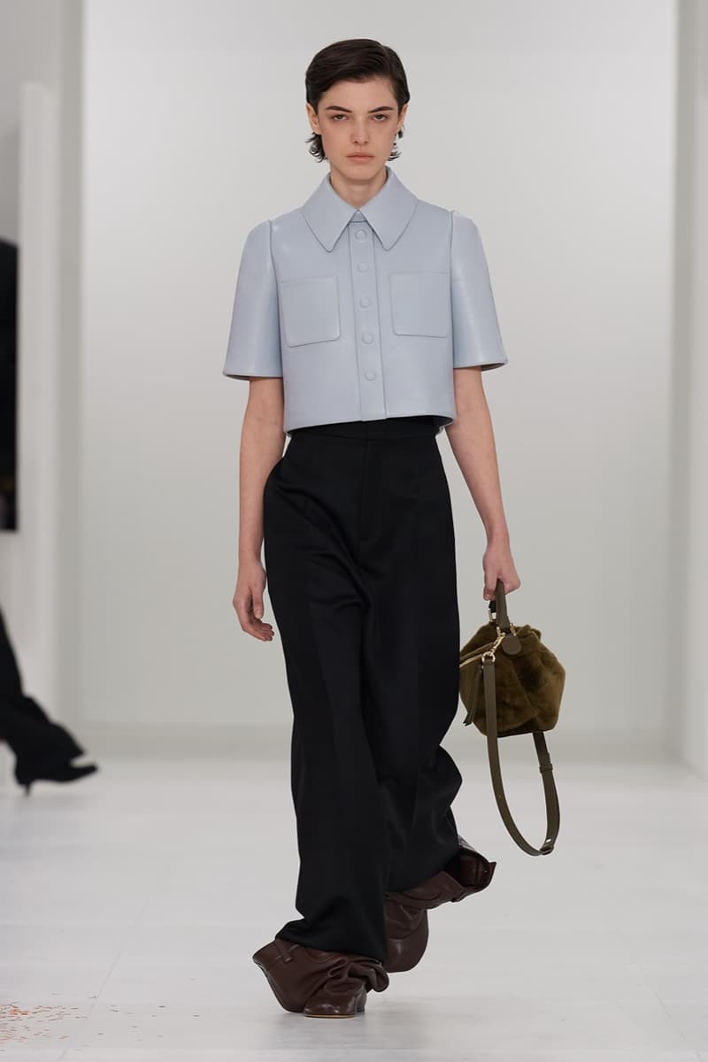 loewe fall winter runway show paris fashion week shoes 