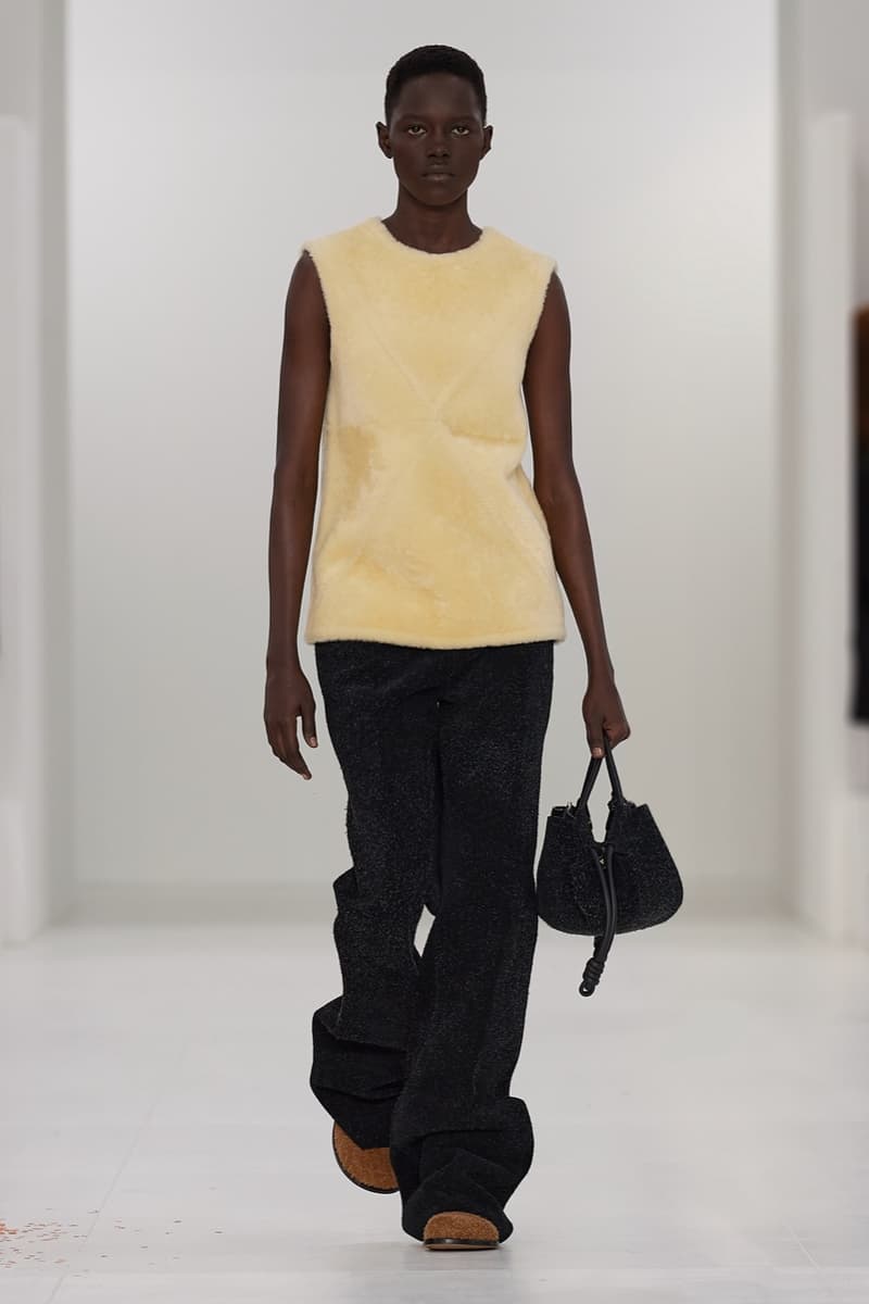 loewe fall winter runway show paris fashion week shoes 