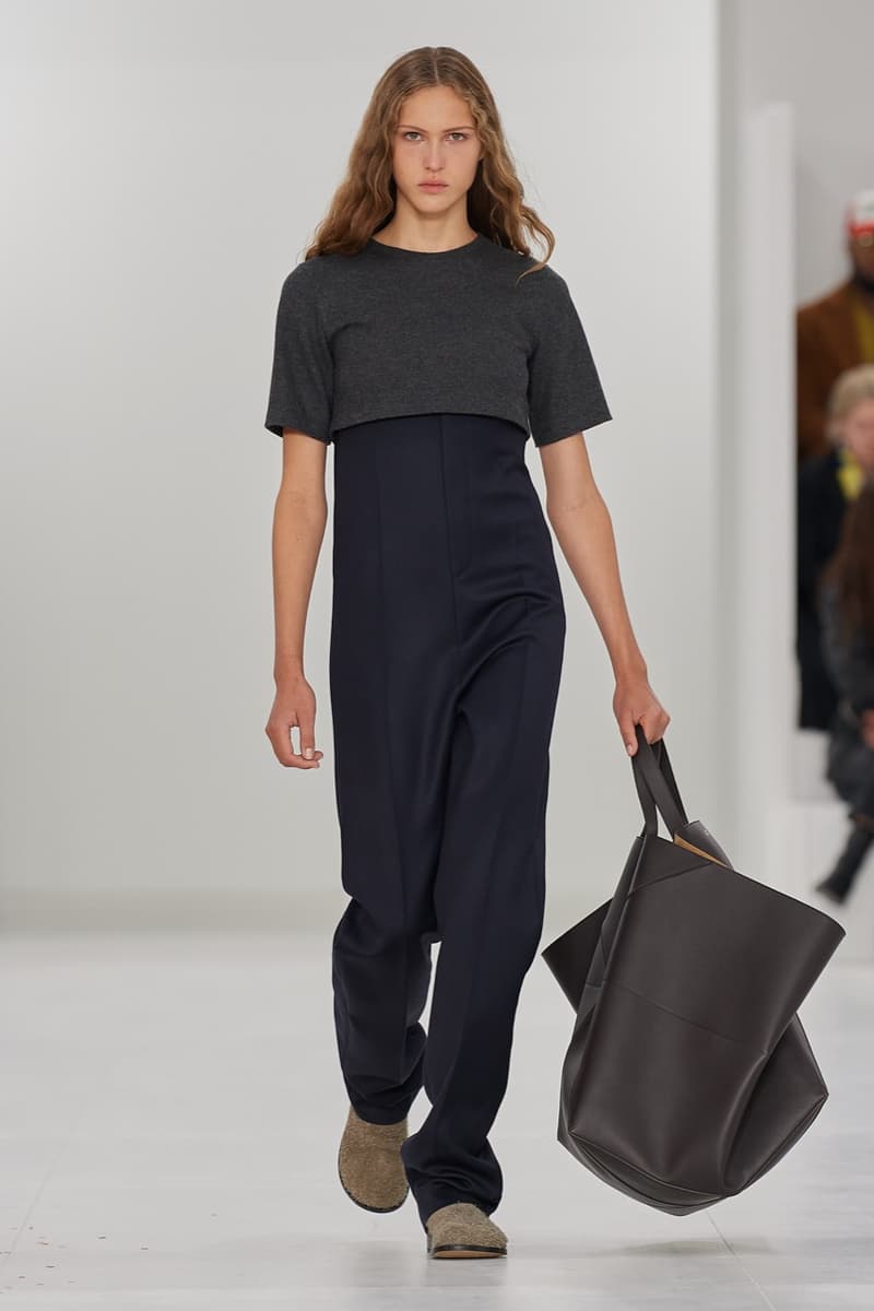 loewe fall winter runway show paris fashion week shoes 