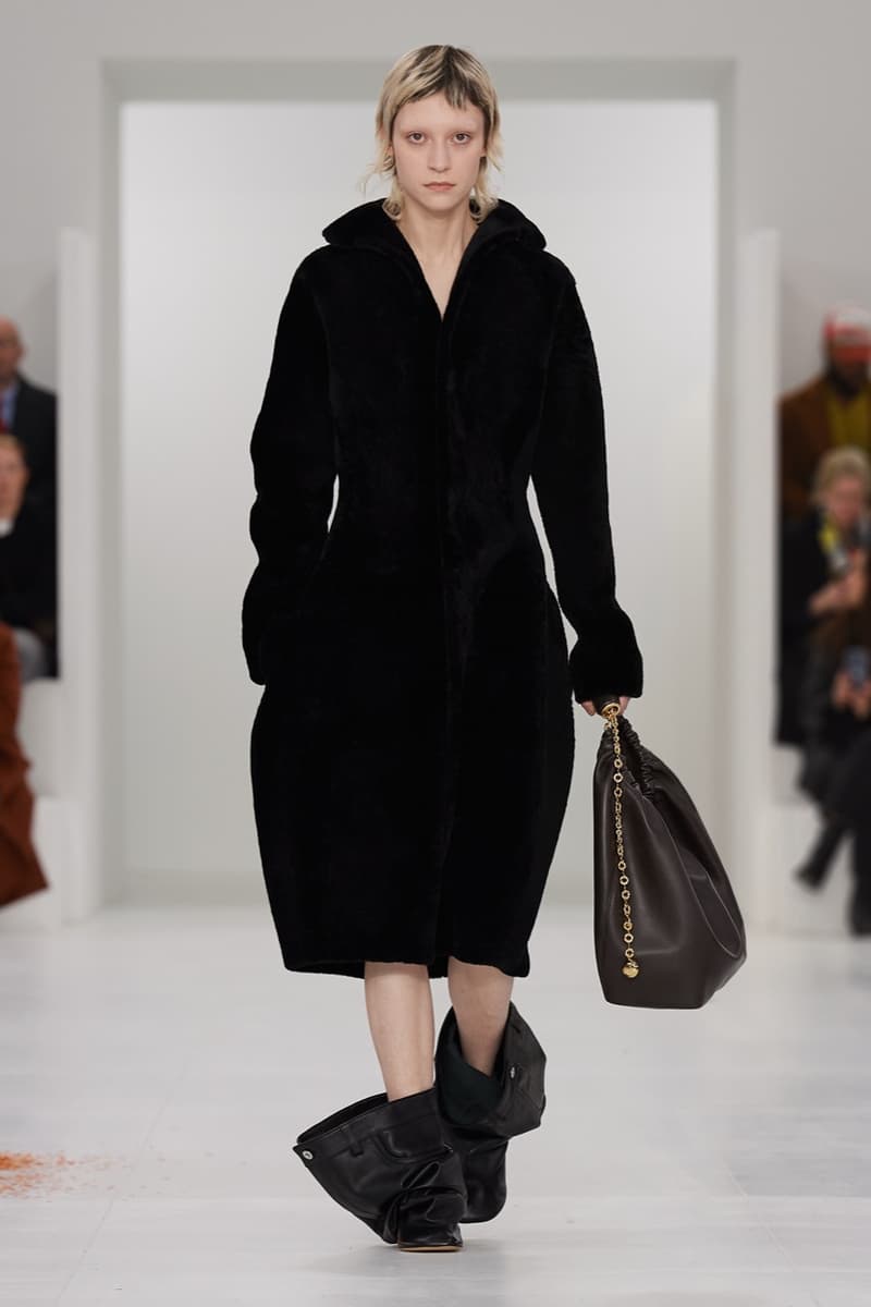 loewe fall winter runway show paris fashion week shoes 