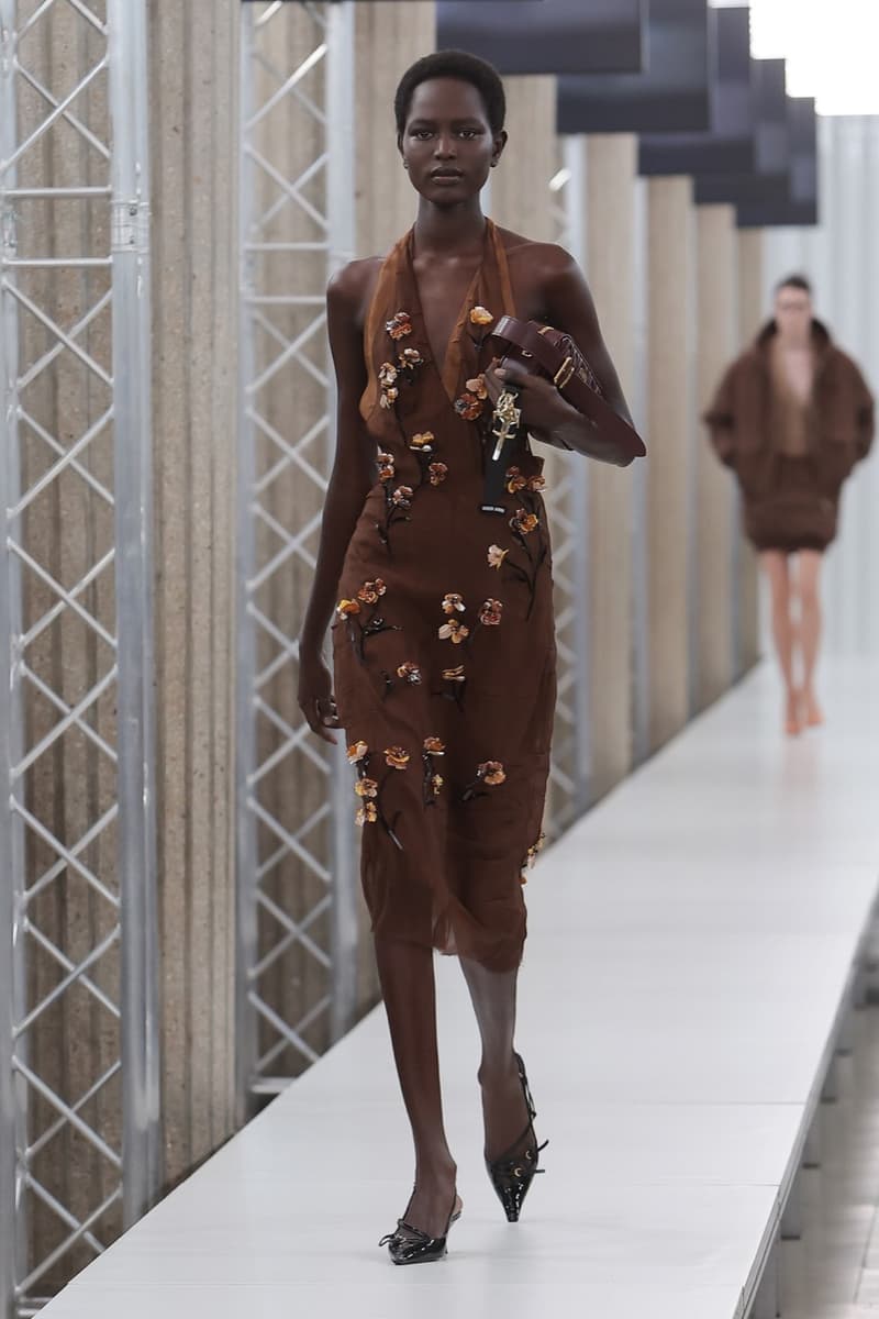 miu miu fall winter emma corrin zaya wade paris runway show