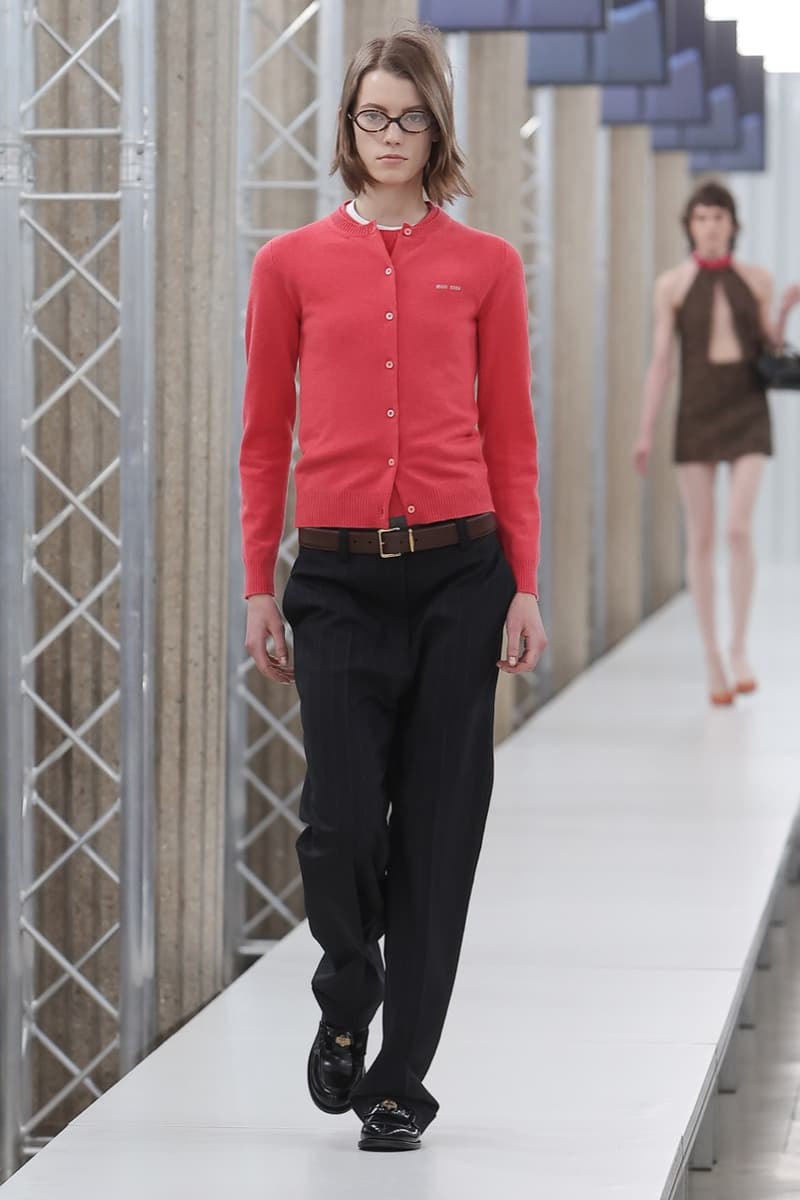 miu miu fall winter emma corrin zaya wade paris runway show