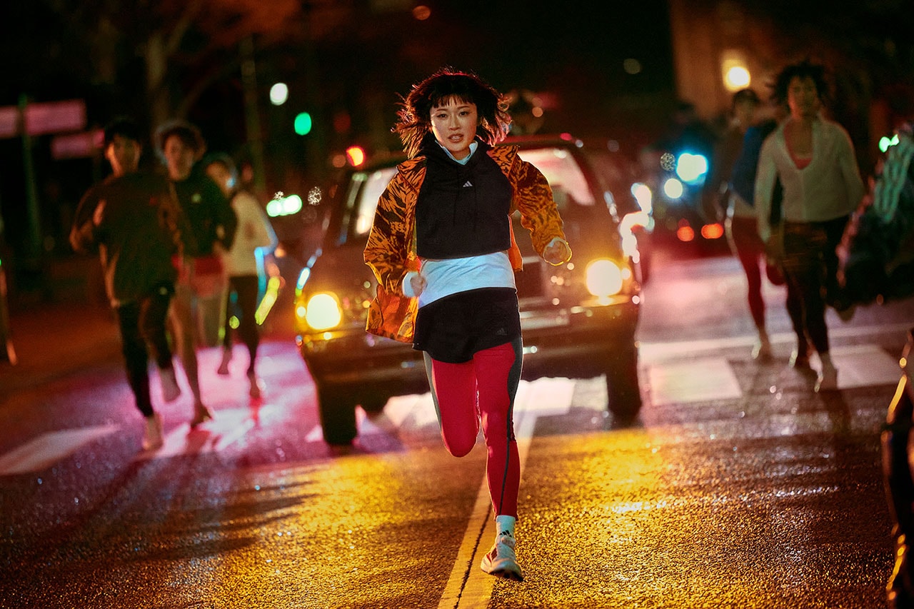 adidas women's running sport safety campaign men 
