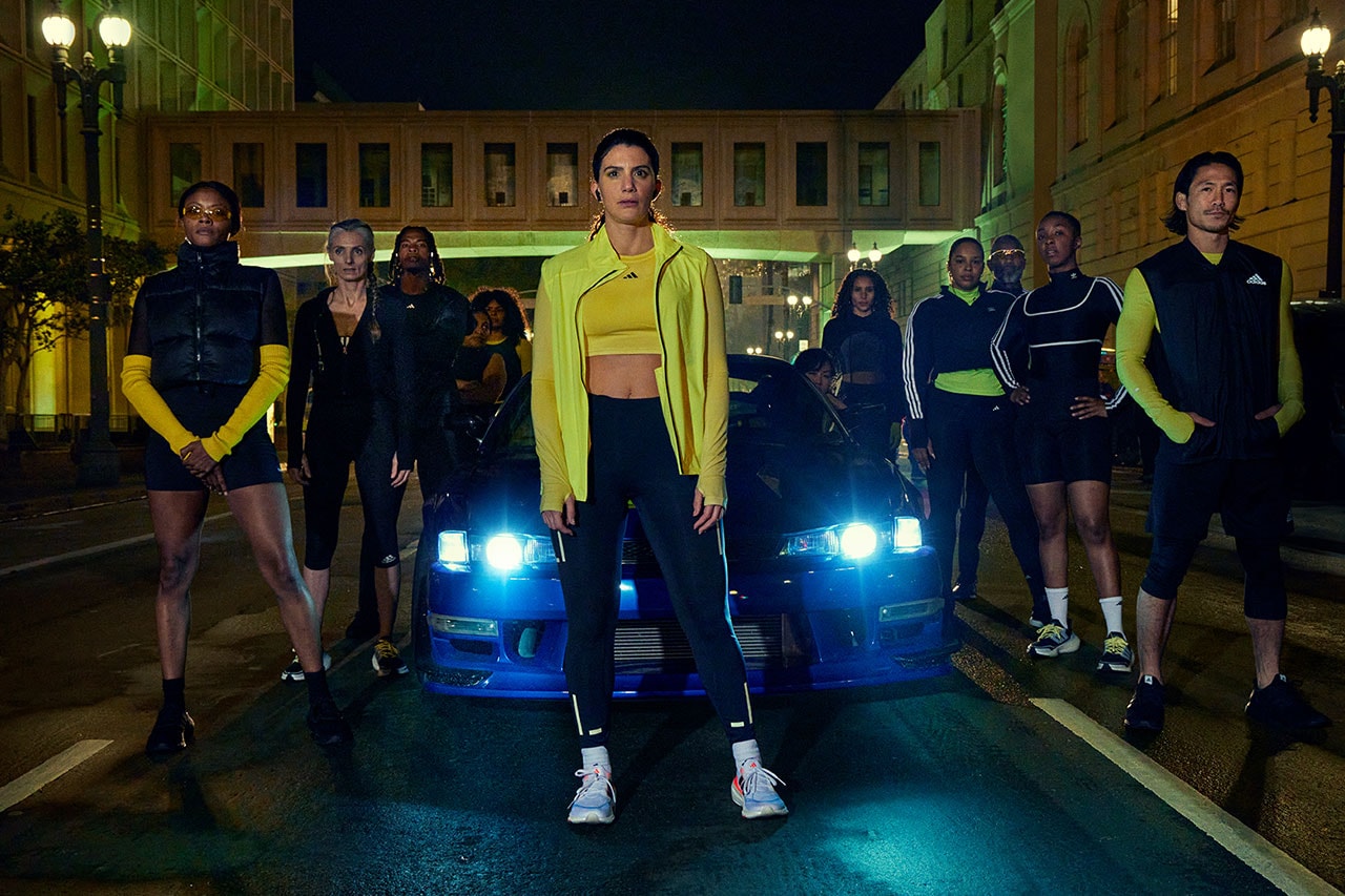 adidas women's running sport safety campaign men 