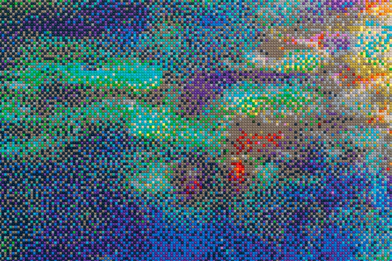 ai weiwei LEGO london design museum claude monet water lilies