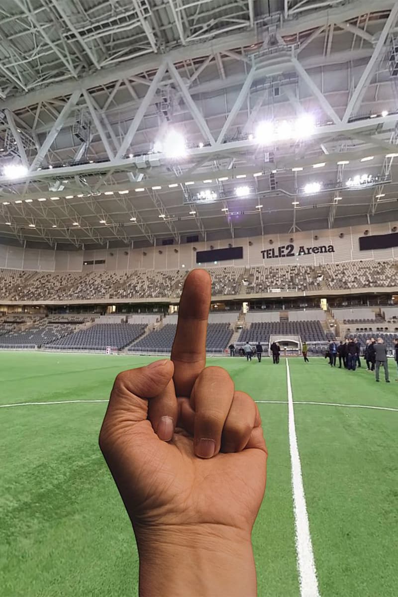 ai weiwei middle finger in red artwork study of perspective avant arte