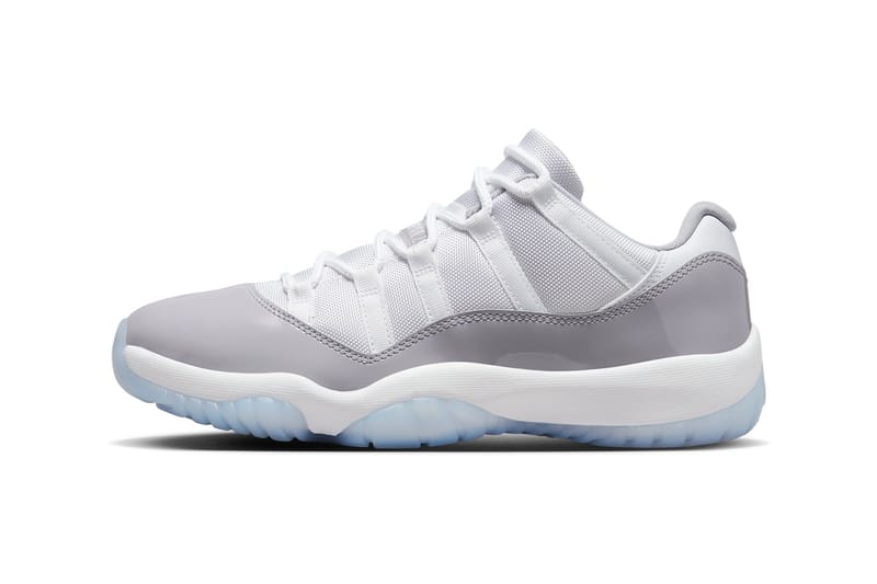 Take a First Look at the Air Jordan 11 Low "Cement Grey"
