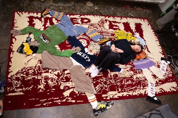 Rugs and Rock & Roll, Meet the Unapologetic Tufting Artist Angela Anh Nguyen