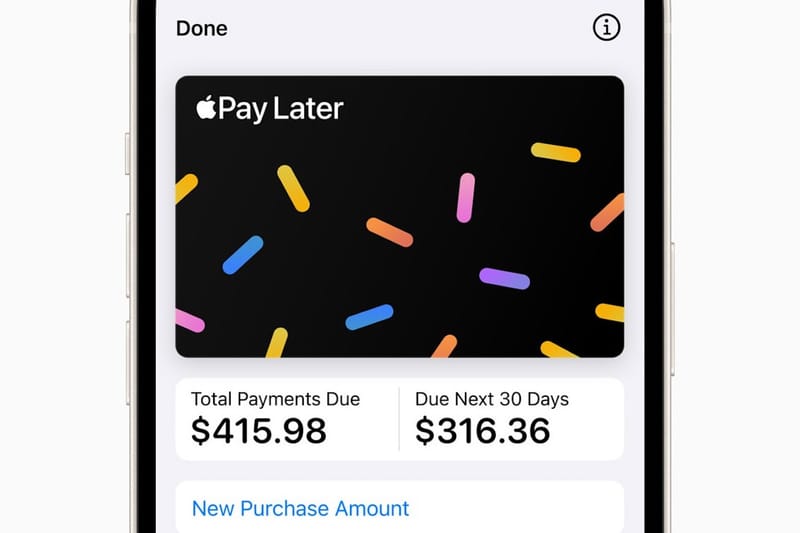 Apple Launches a Buy Now, Pay Later Service