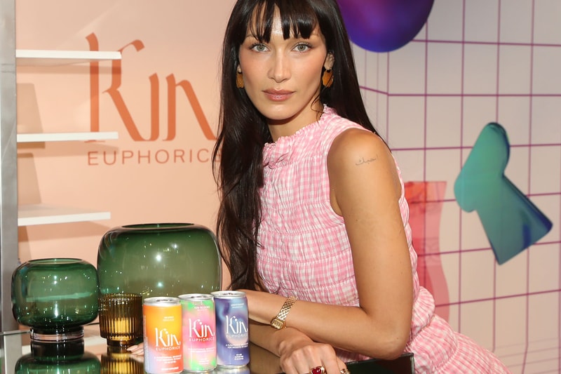 bella hadid kin euphorics drinks boy smells