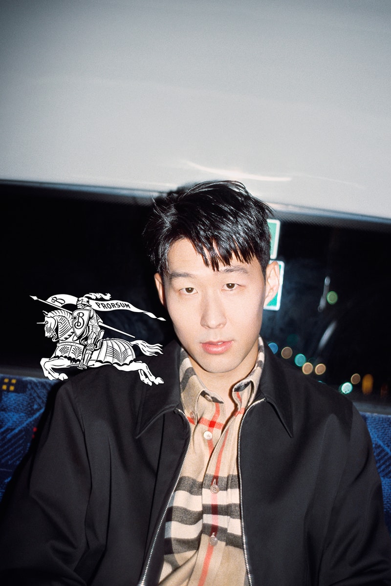 son heung-min georgia may-jagger burberry dogs 
