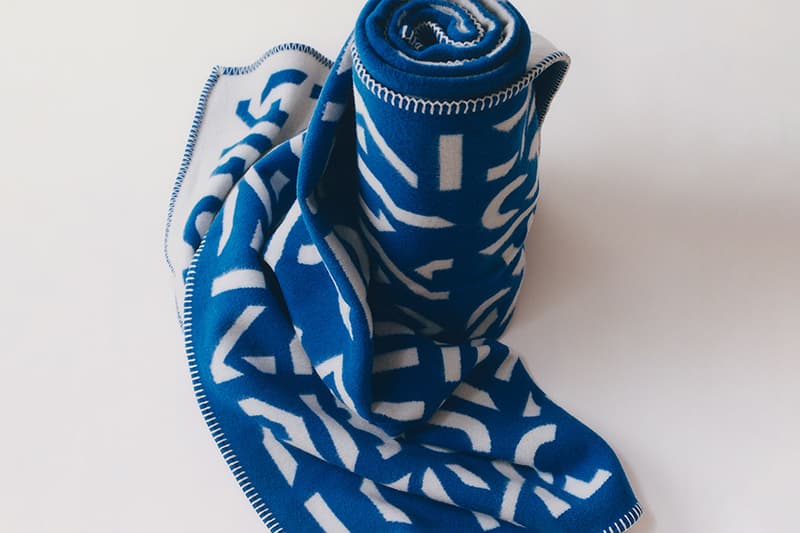 byredo blanket orange white letters