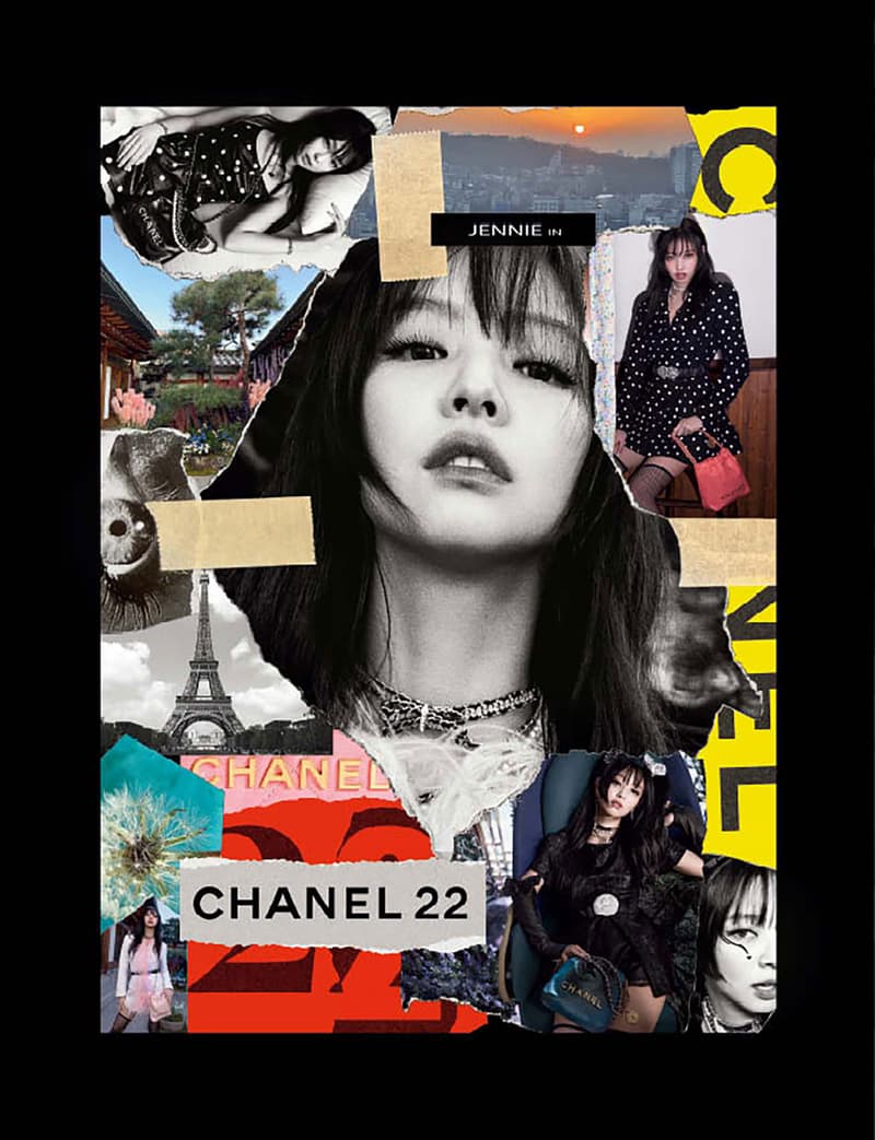 Chanel 22 Handbag Campaign Jennie Blackpink Lily-Rose Depp Whitney Peak Margaret Qualley Images 