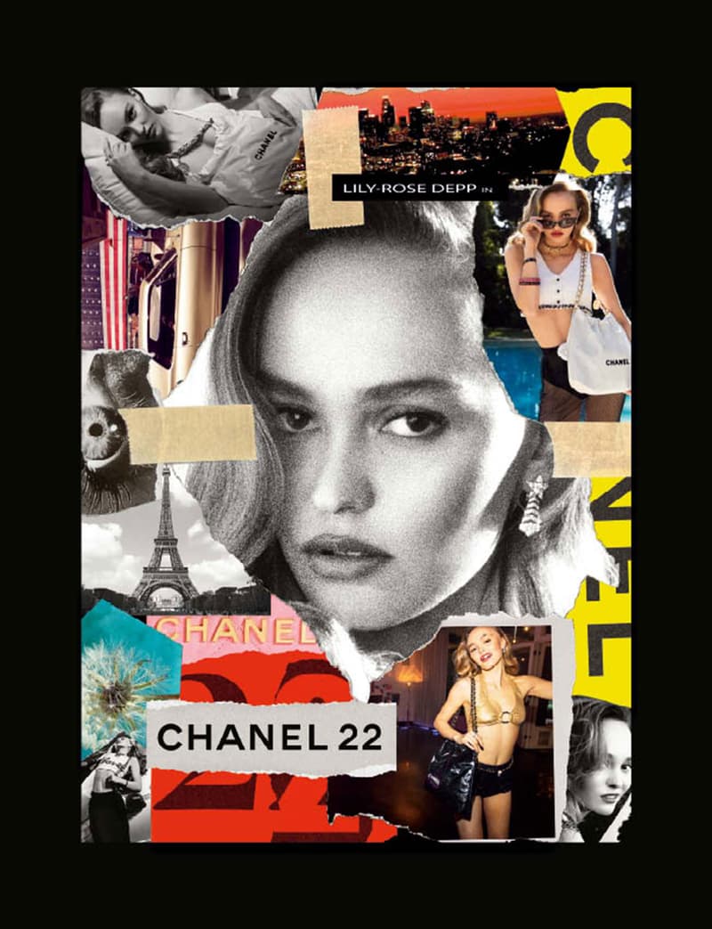 Chanel 22 Handbag Campaign Jennie Blackpink Lily-Rose Depp Whitney Peak Margaret Qualley Images 