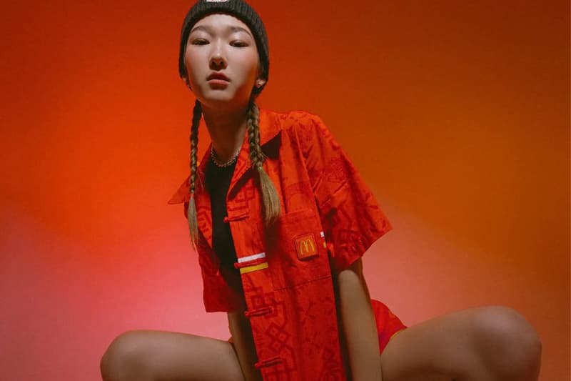 clot mcdonald's collection fashion clothing chicken burger meal