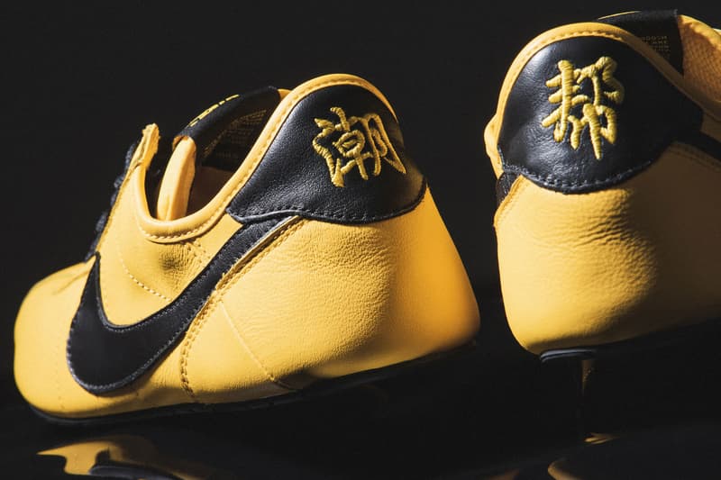 CLOT Nike Cortez CLOTEZ Collaboration Bruce Lee Yellow Black Images Release Info