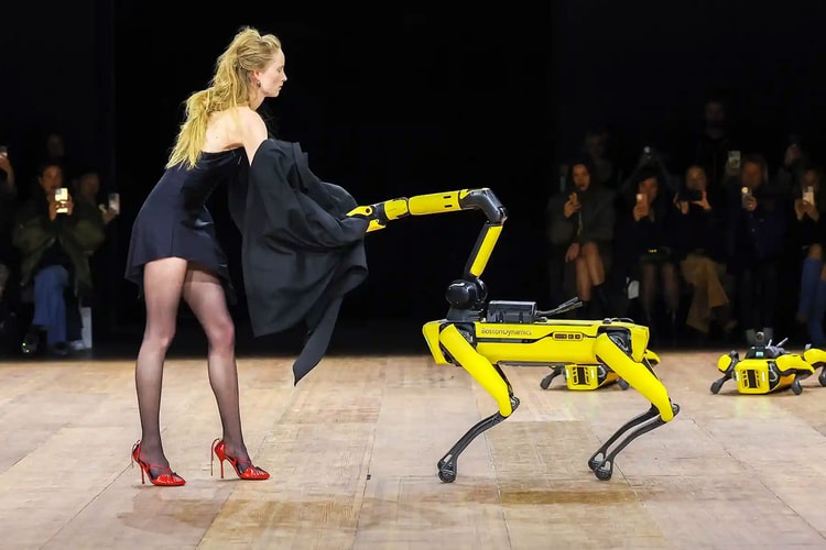 Coperni FW23 Swaps Bella Hadid for Dog-Shaped Robots