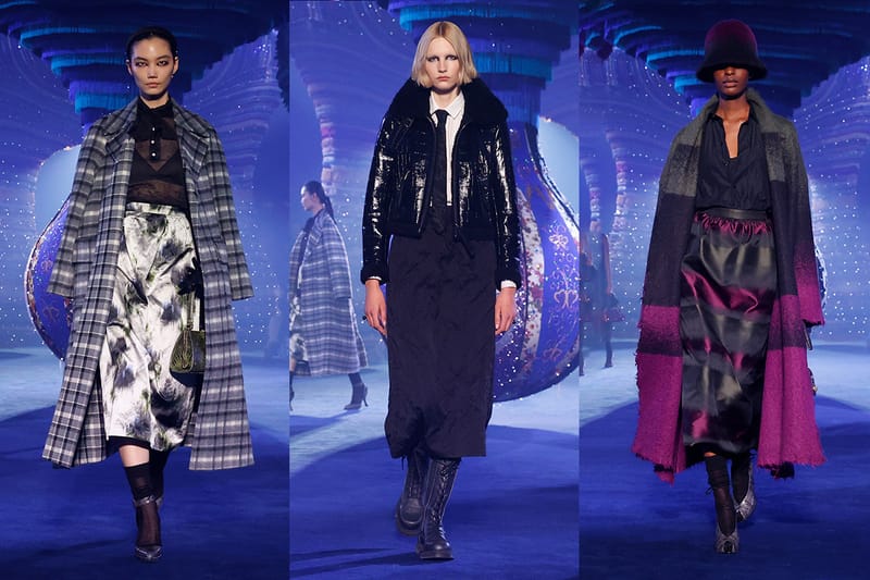 Dior Delivers a Masterclass in Schoolgirl Grunge for FW23