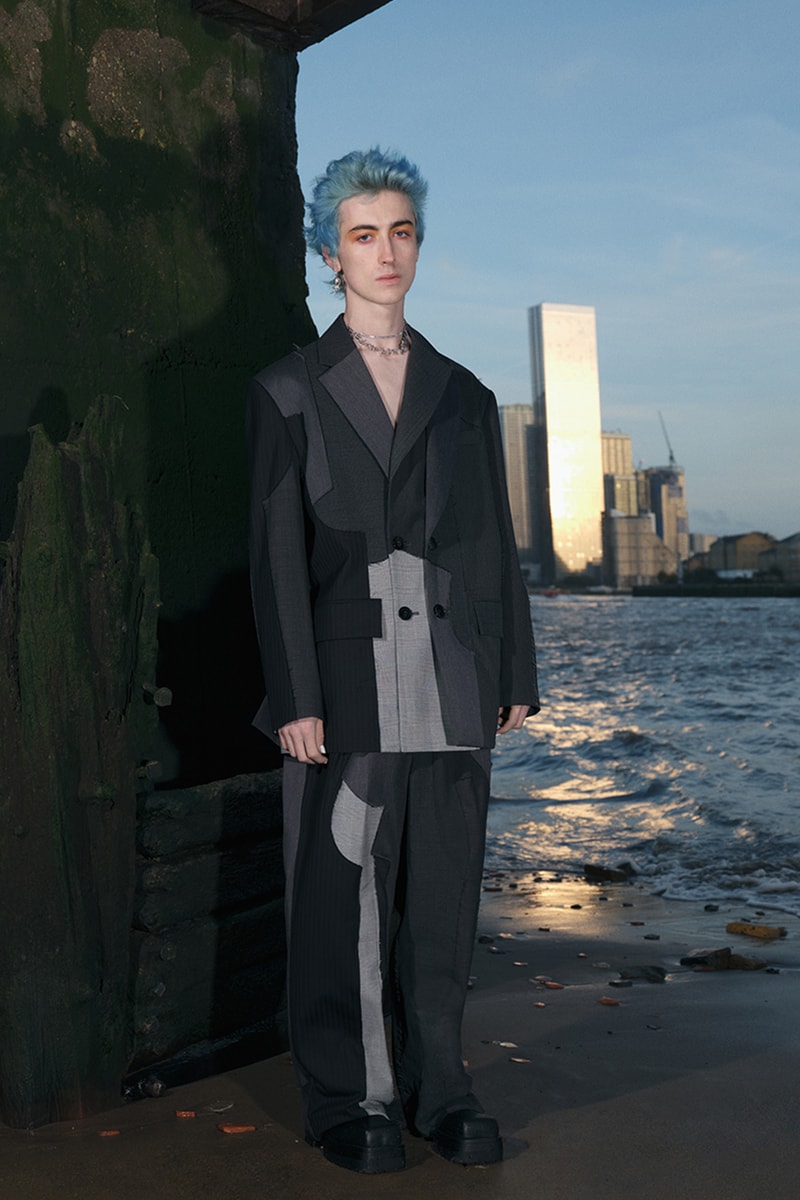 feng chen wang spring summer deconstructed denim