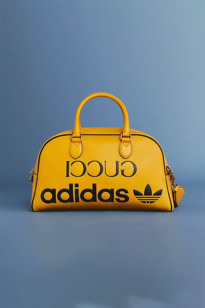 adidas gucci collaboration footwear sneakers slides hats bags