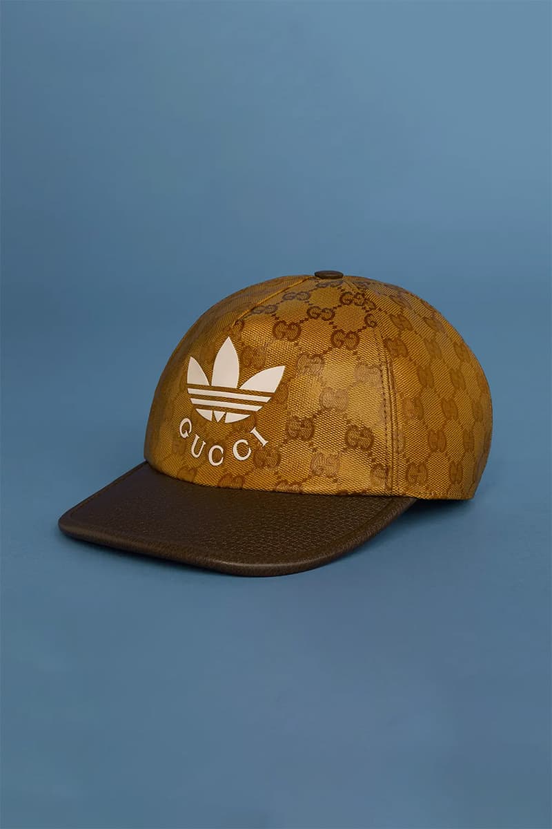 adidas gucci collaboration footwear sneakers slides hats bags