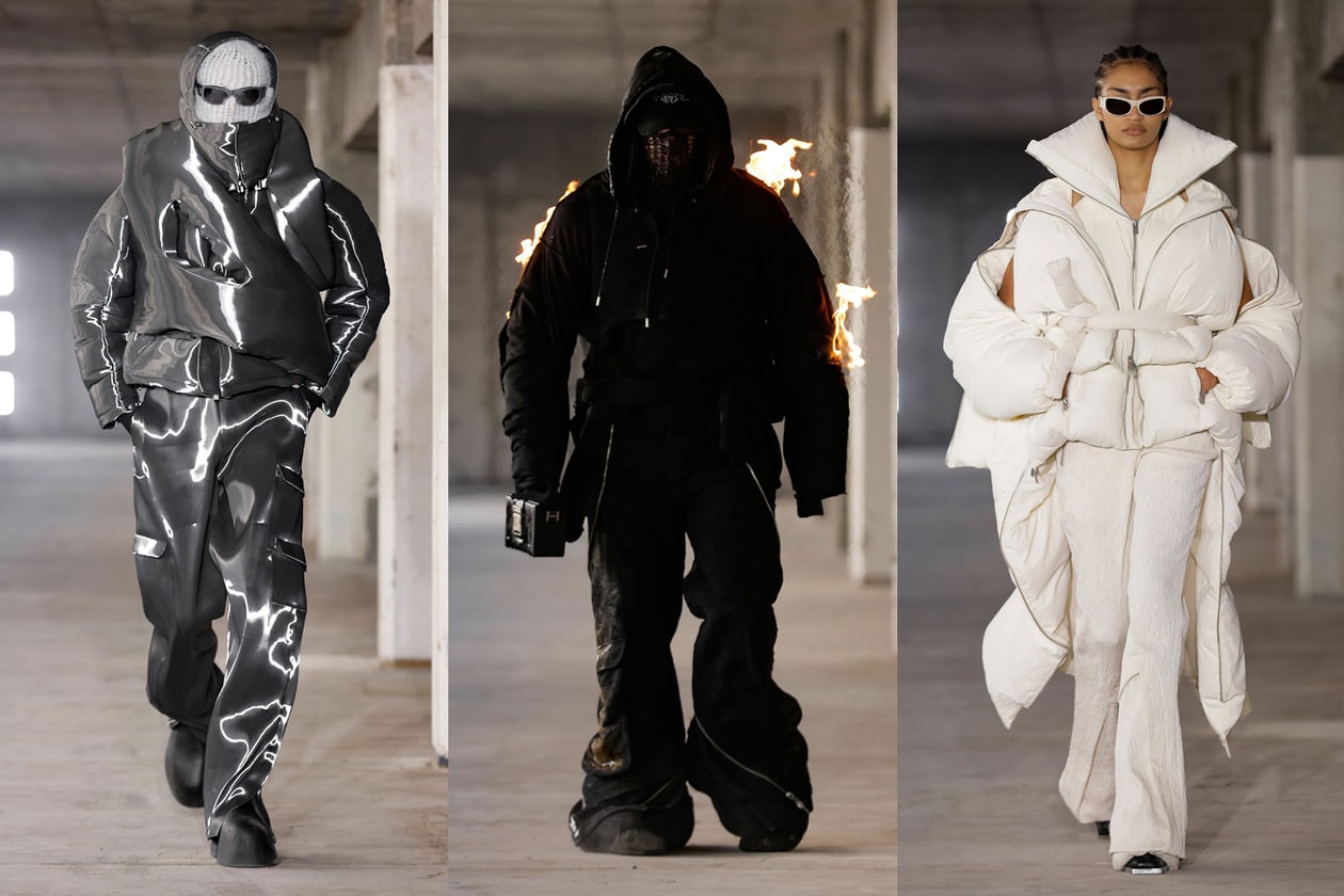 paris fashion week trends rick owens vivienne westwood victoria beckham yproject off-white