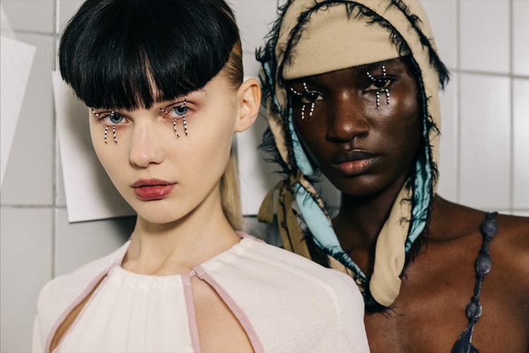 Head Backstage to Kiko Kostadinov's FW23 Show at Paris Fashion Week