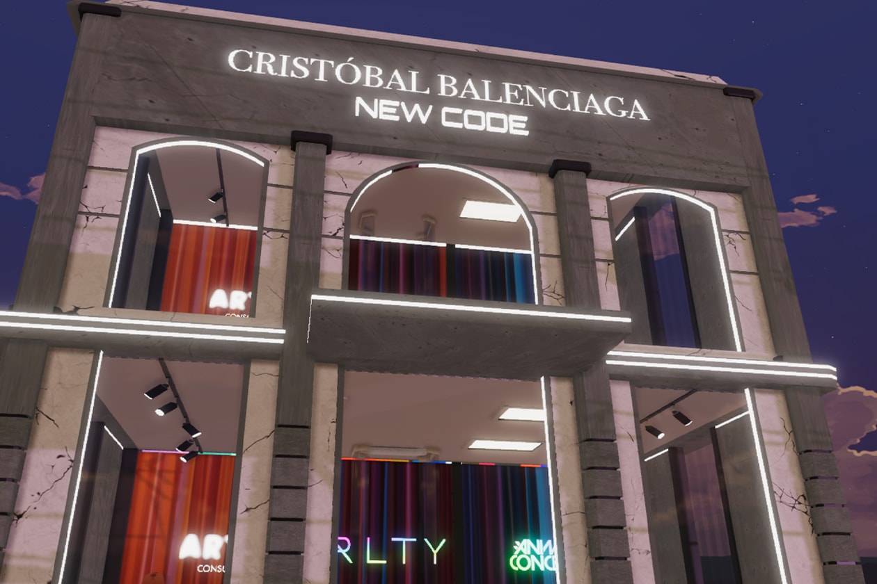 metaverse fashion week decentraland review web3 experience balenciaga DKNY